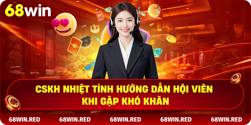 CSKH nhiệt tình hướng dẫn hội viên khi gặp khó khăn